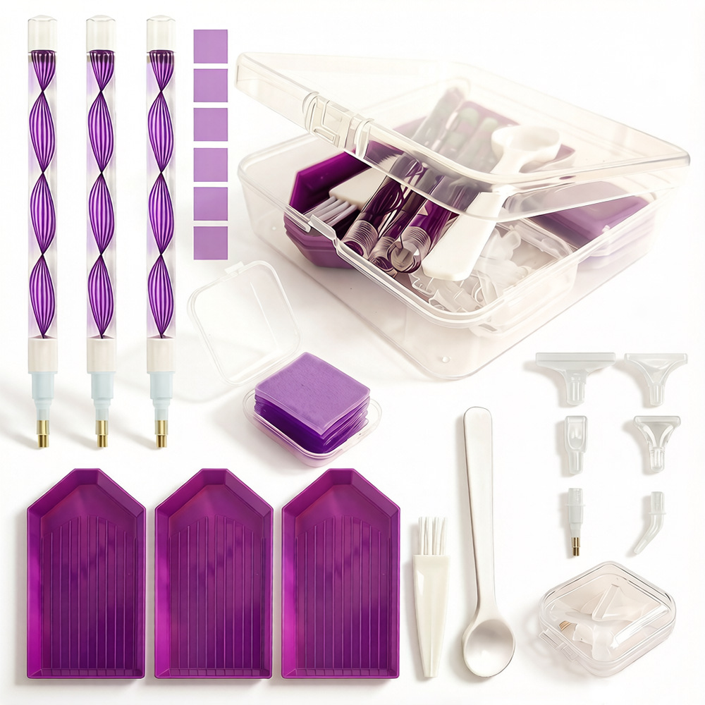 Craft Embellishment Storage - Perlengkapan Alat Lukis Berlian DIY 4