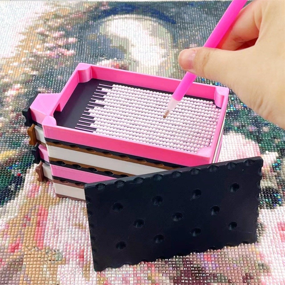 Craft Embellishment Storage - Perlengkapan Kerajinan DIY Diamond Painting Tray