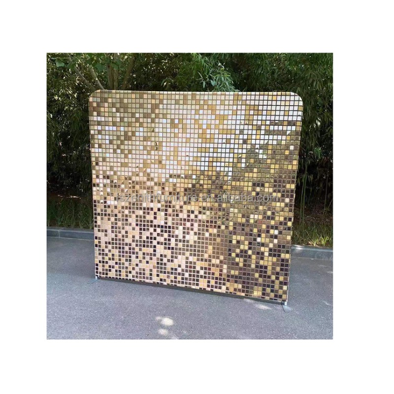 Sequin Fabric Panel - Panel dinding latar belakang berkilauan impian,