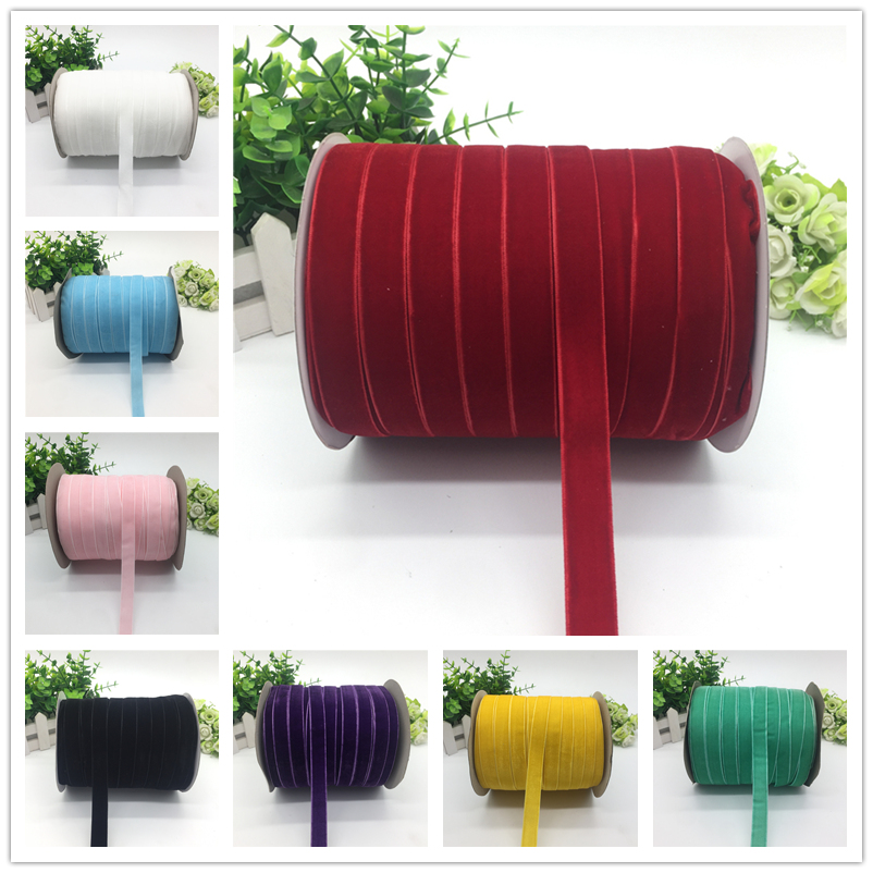 Velvet Ribbon Roll - 5 Yar 5/8 