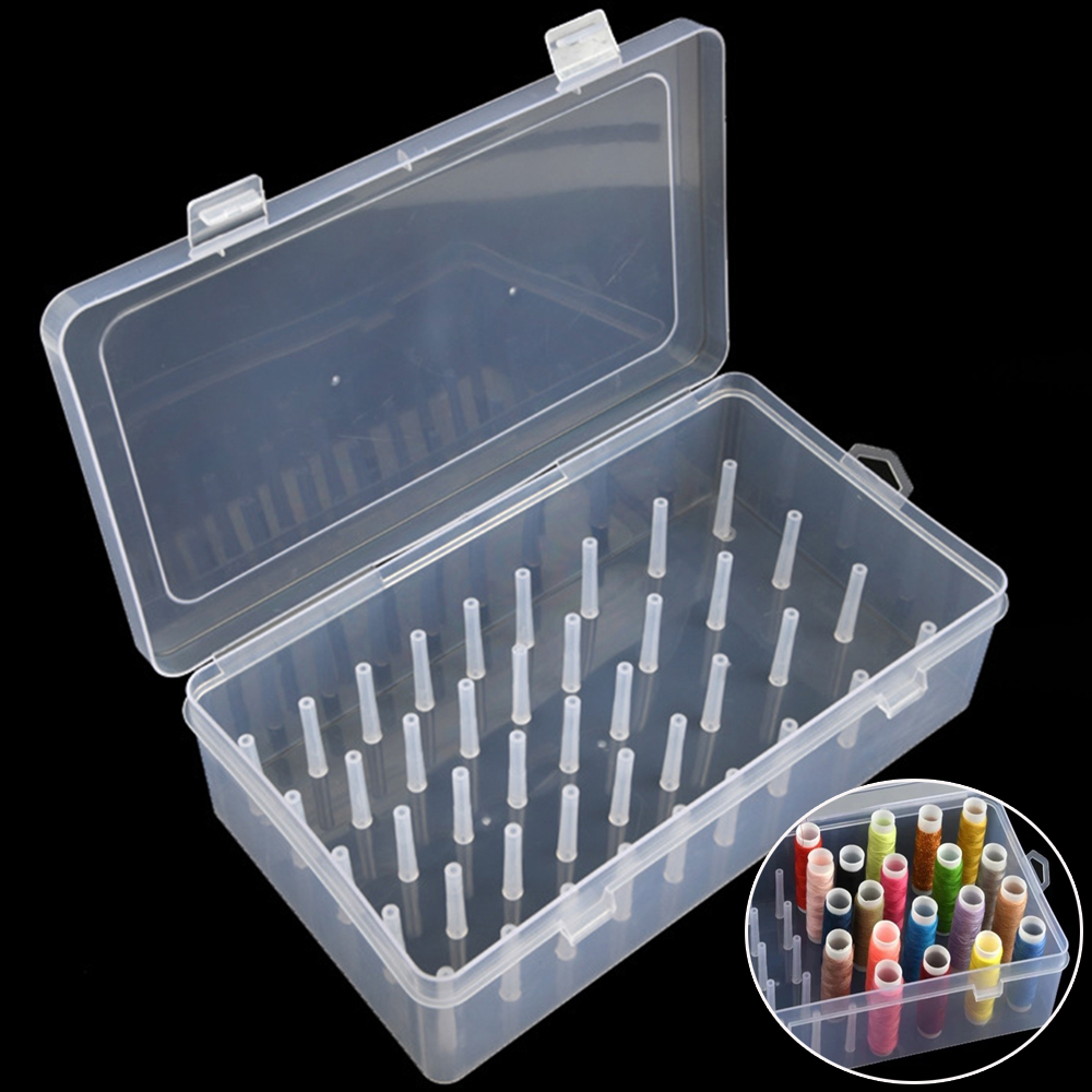 Craft Embellishment Storage - Kotak Benang Jahit Baru 42 Buah