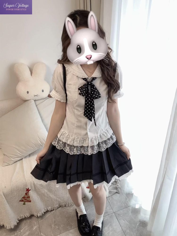 Elastic Lace Trim - Set 2 Potong Coquette Manis Terbaru