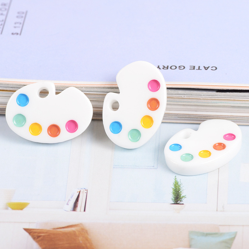 Christmas Craft Embellishment - 10pcs Aksesoris Resin Kawaii DIY, Hiasan