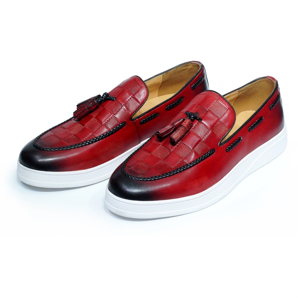 Sepatu pantofel rumbai pria, S - Tassel Fringe Trim ulasan dan harga