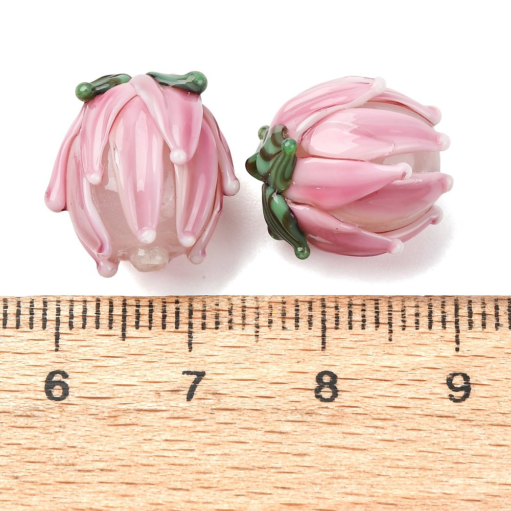 20 Buah Manik-manik Tulip Lamp - Embellishment Crafts ulasan dan harga