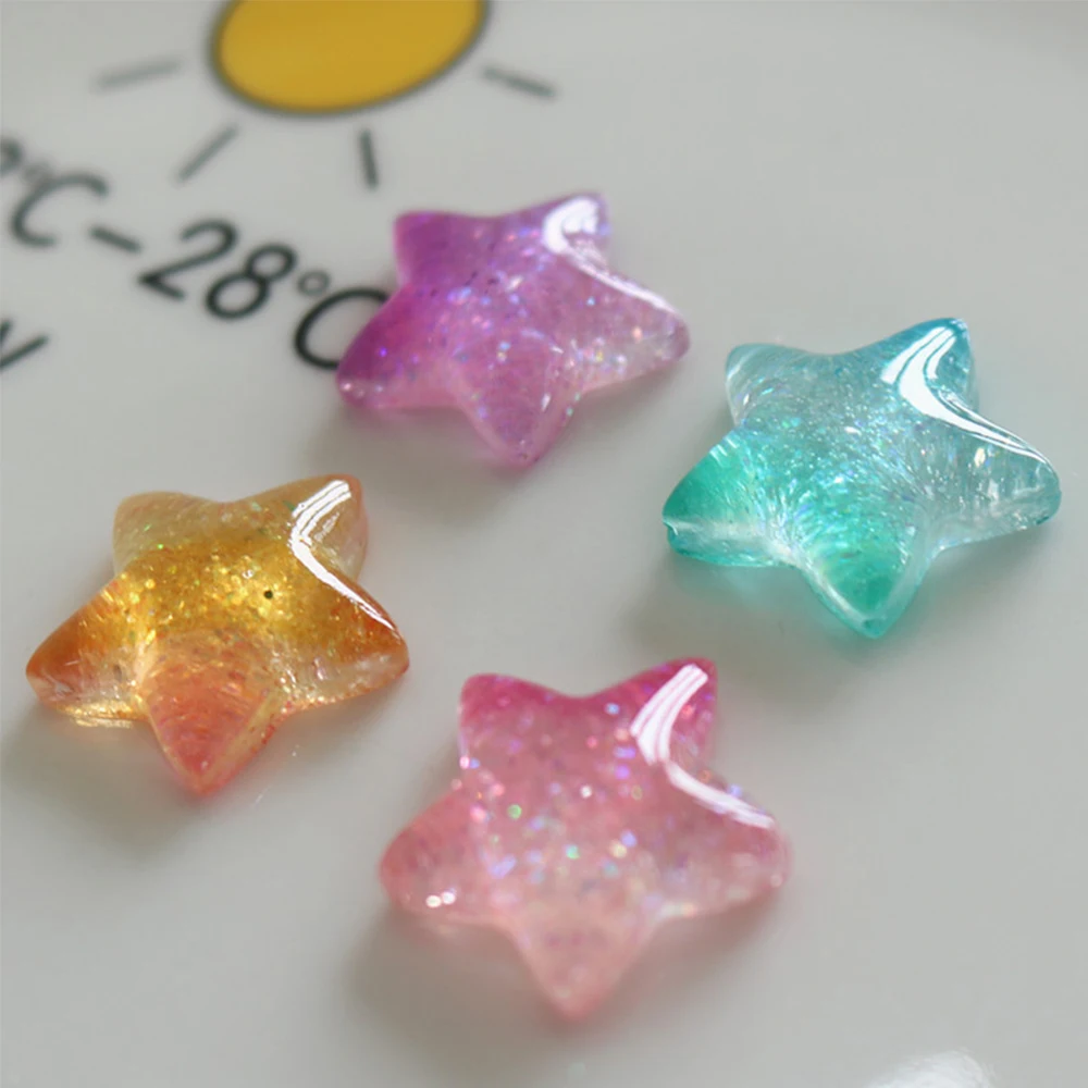 10 buah cabochon belakang data - Christmas Craft Embellishment ulasan dan harga