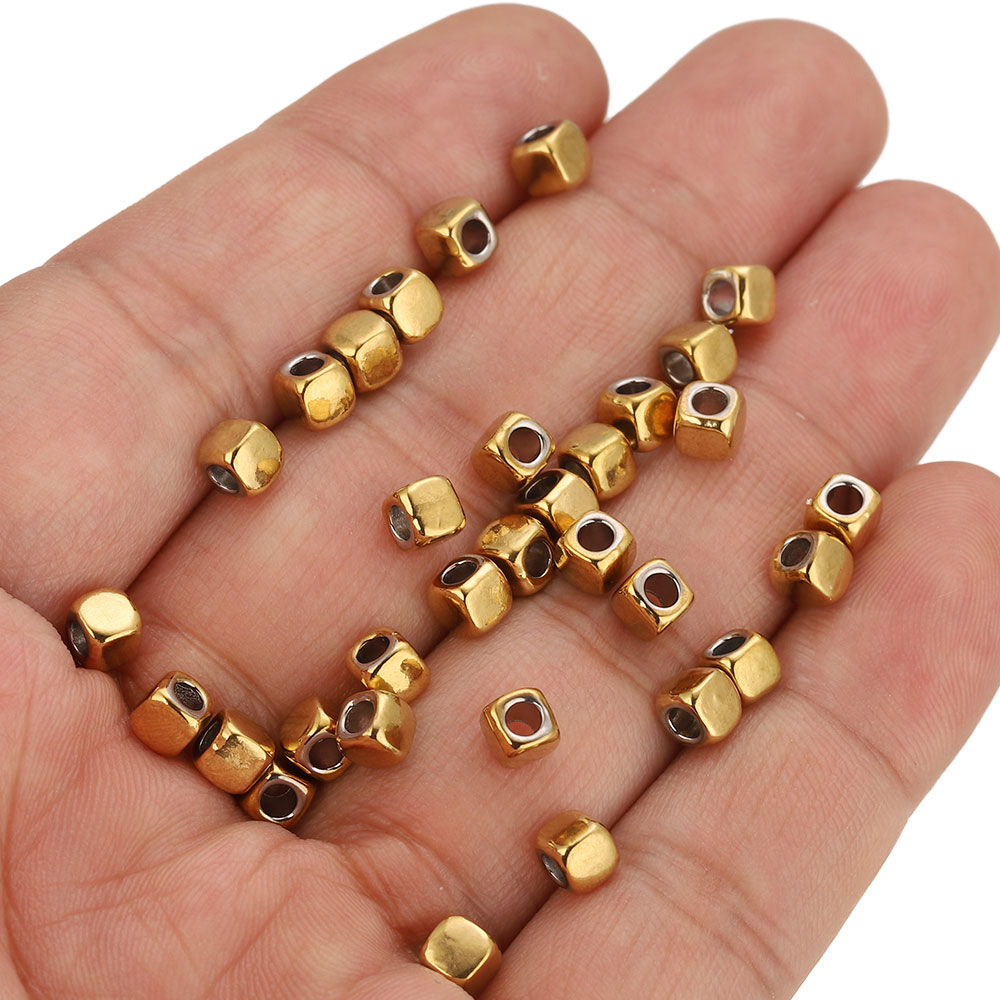 50pcs Manik-Manik Spacer Perse - Embroidery Craft ulasan dan harga