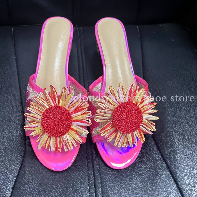 Sendal musim panas dengan hias - Embroidery Embellishments ulasan dan harga