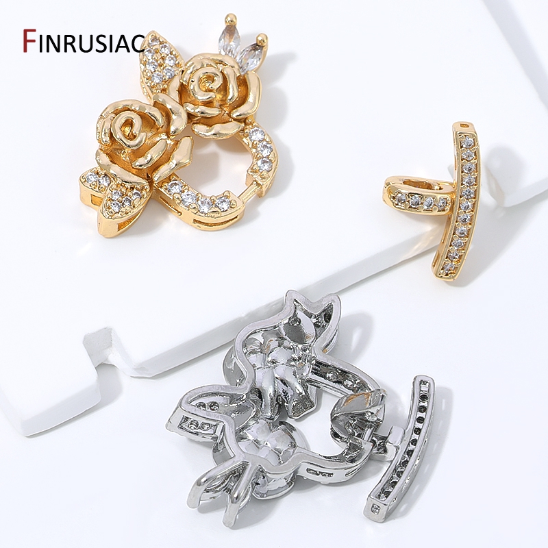 Kancing Mutiara Bunga Zirkon B - Embellishment Crafts ulasan dan harga