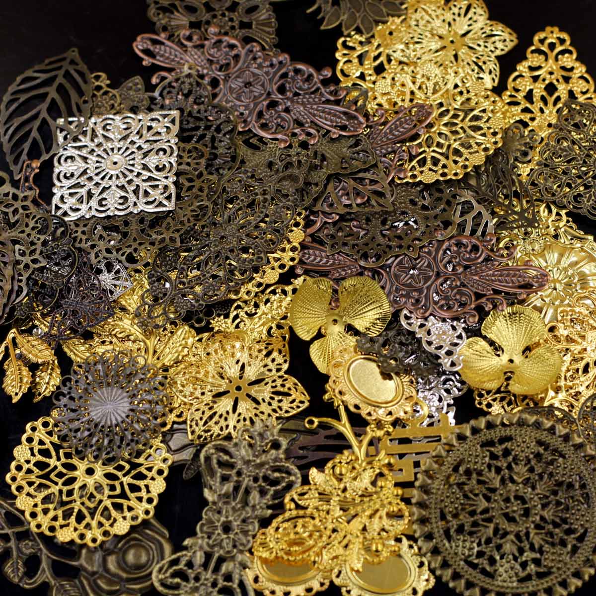 Hiasan Konektor Acak Campuran  - Embellish Craft ulasan dan harga