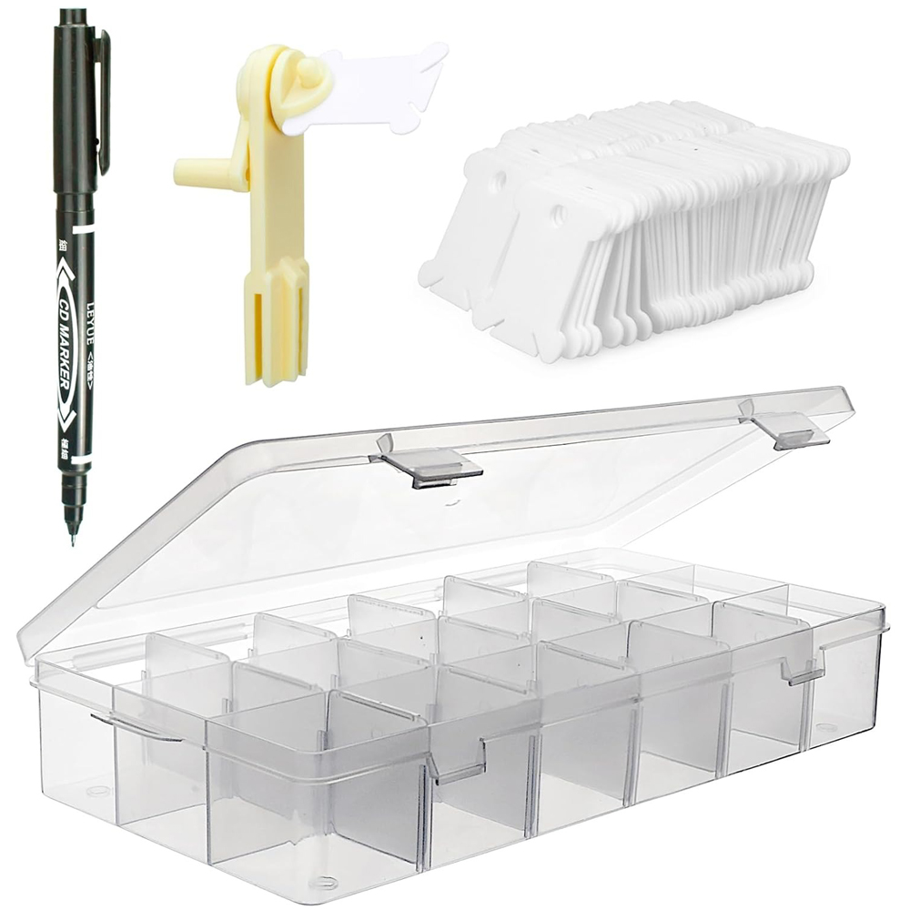 Kotak Penyimpanan Benang Sulam - Craft Embellishment Storage ulasan dan harga