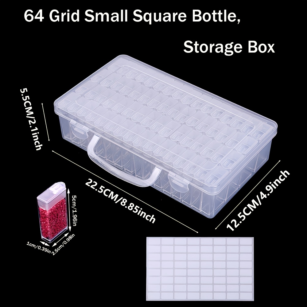 Kotak Penyimpanan Diamond Pain - Craft Embellishment Storage ulasan dan harga