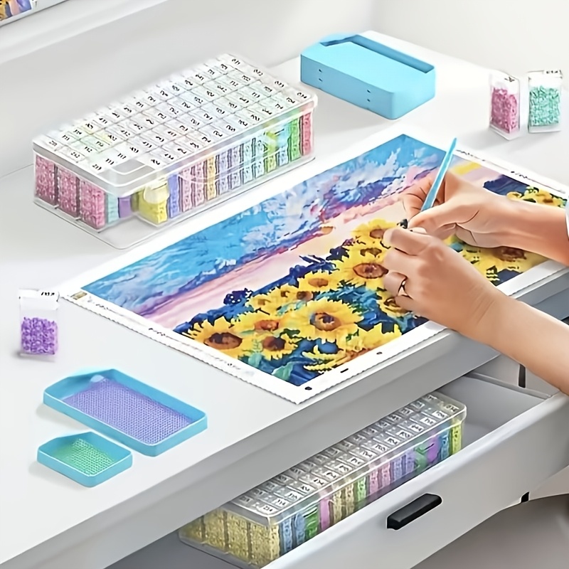 Kotak Penyimpanan Diamond Pain - Craft Embellishment Storage ulasan dan harga