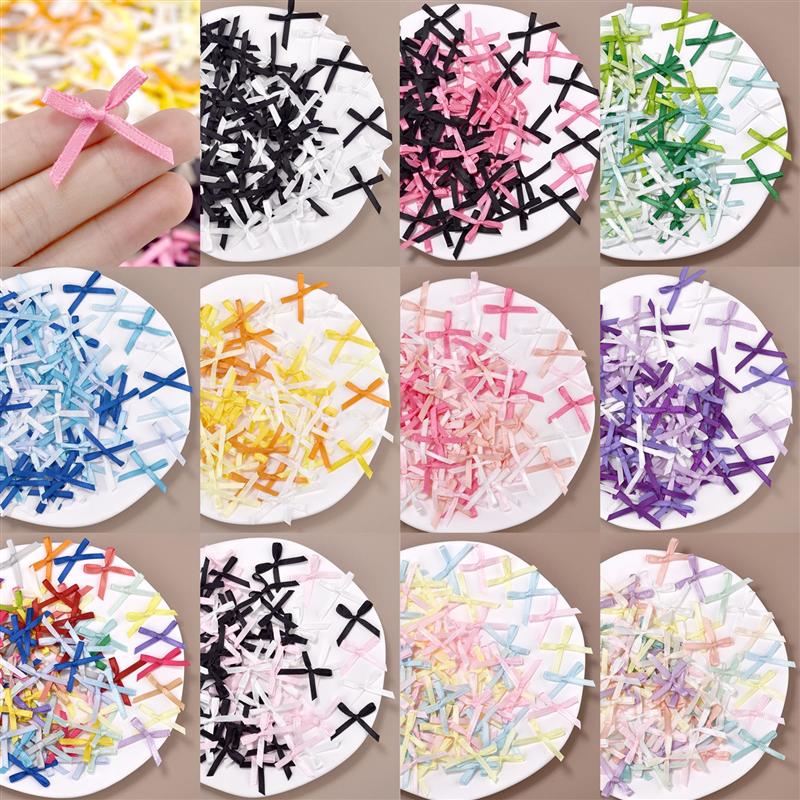 100 buah pita Mini 3mm pita Sa - Christmas Craft Embellishment ulasan dan harga