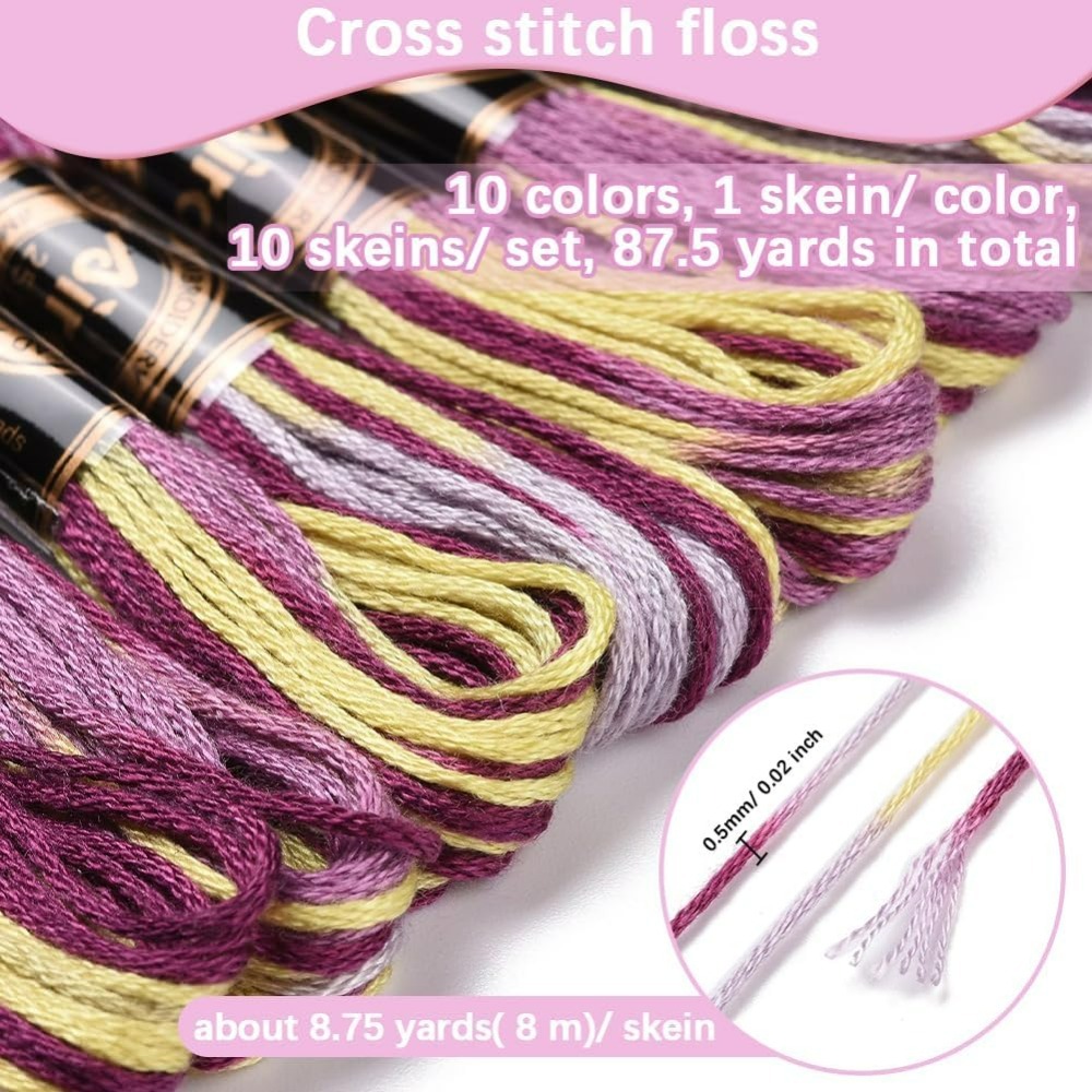 6 Helai Ungu Beraneka Ragam Be - Embroidery Embellishments ulasan dan harga