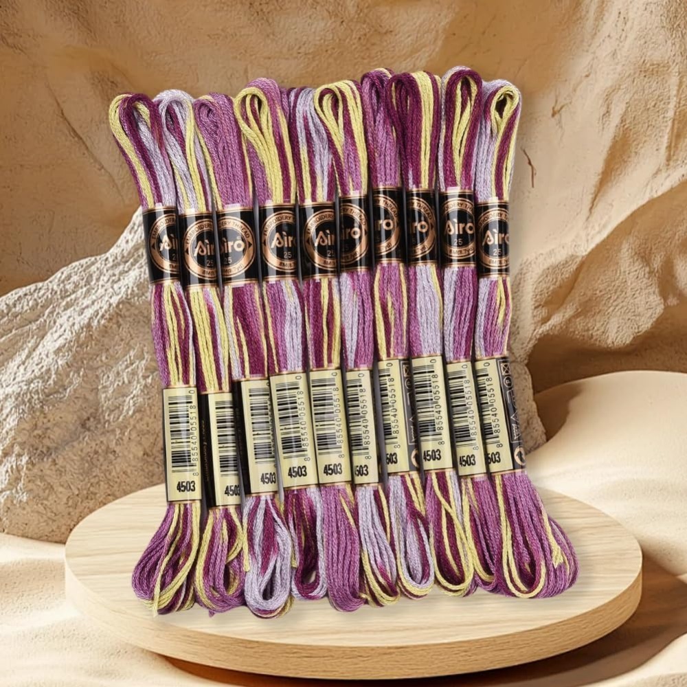 6 Helai Ungu Beraneka Ragam Be - Embroidery Embellishments ulasan dan harga