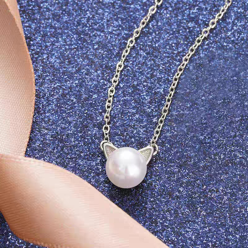 Perhiasan Perak Sterling 925 F - Pearl Trim Chain ulasan dan harga