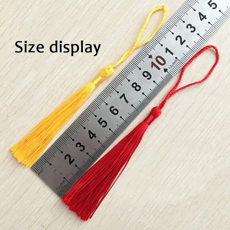 32 buah/pak hiasan rumbai sutr - Tassel Fringe Trim ulasan dan harga