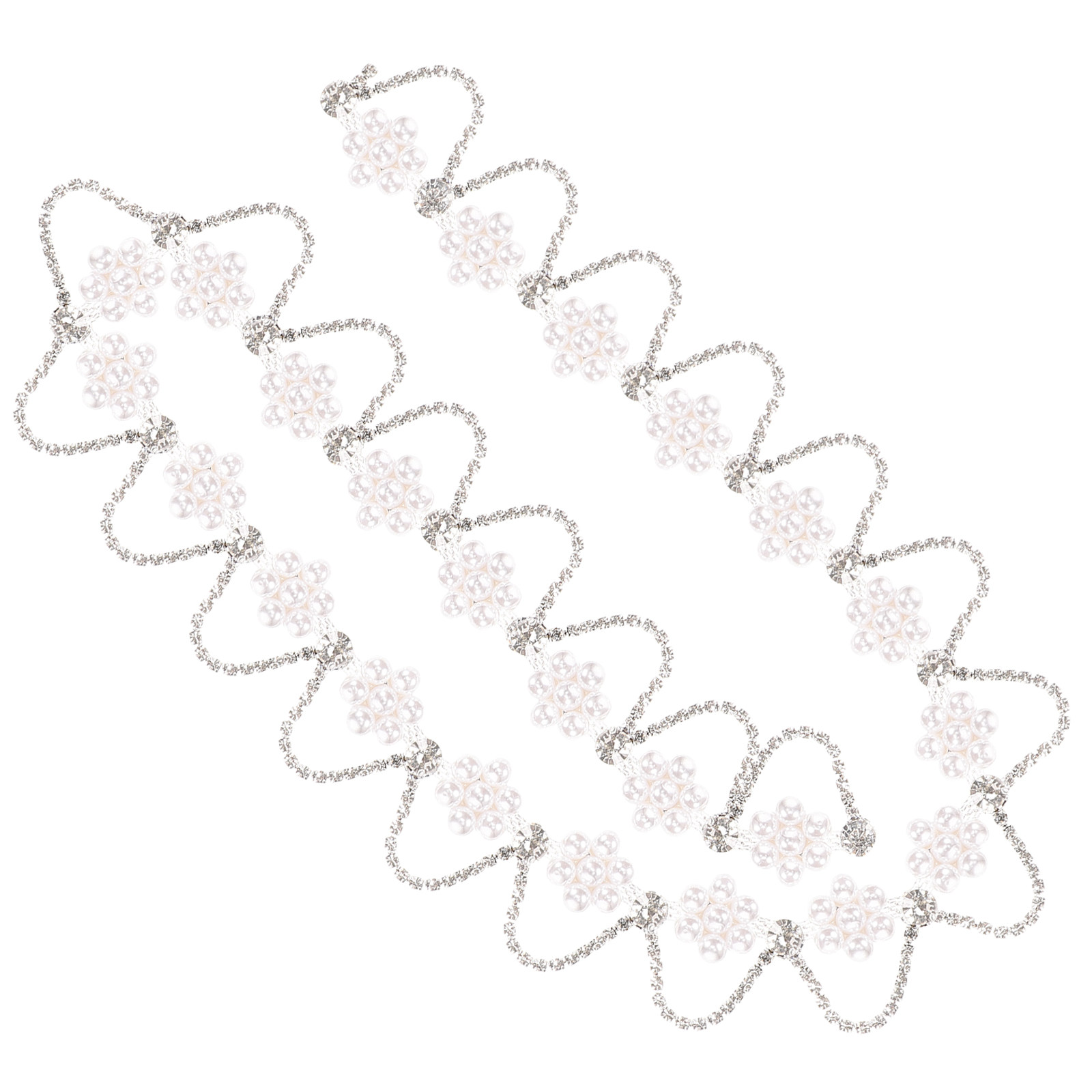 Rantai Mutiara Berlian Imitasi - Pearl Trim Chain ulasan dan harga