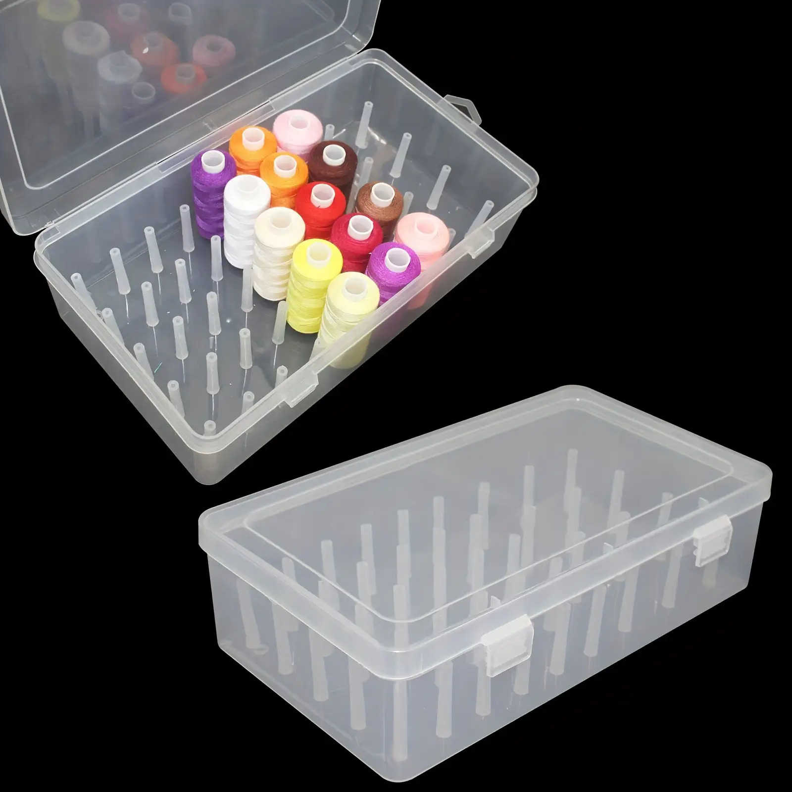 Kotak Penyimpanan Benang Jahit - Craft Embellishment Storage ulasan dan harga