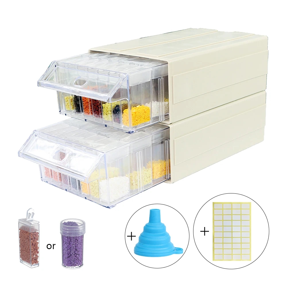 Kotak Penyimpanan Plastik untu - Craft Embellishment Storage ulasan dan harga