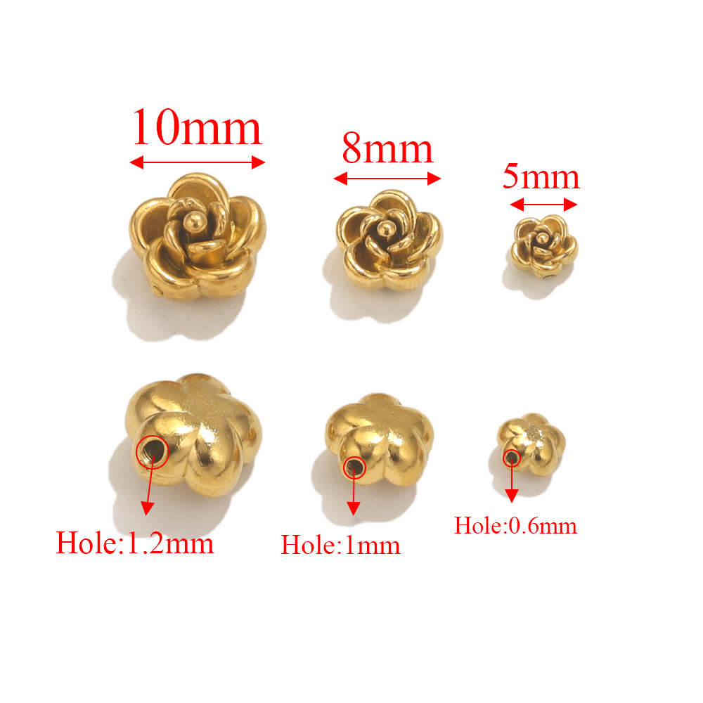 10 buah manik-manik Spacer bun - Embellishment Crafts ulasan dan harga