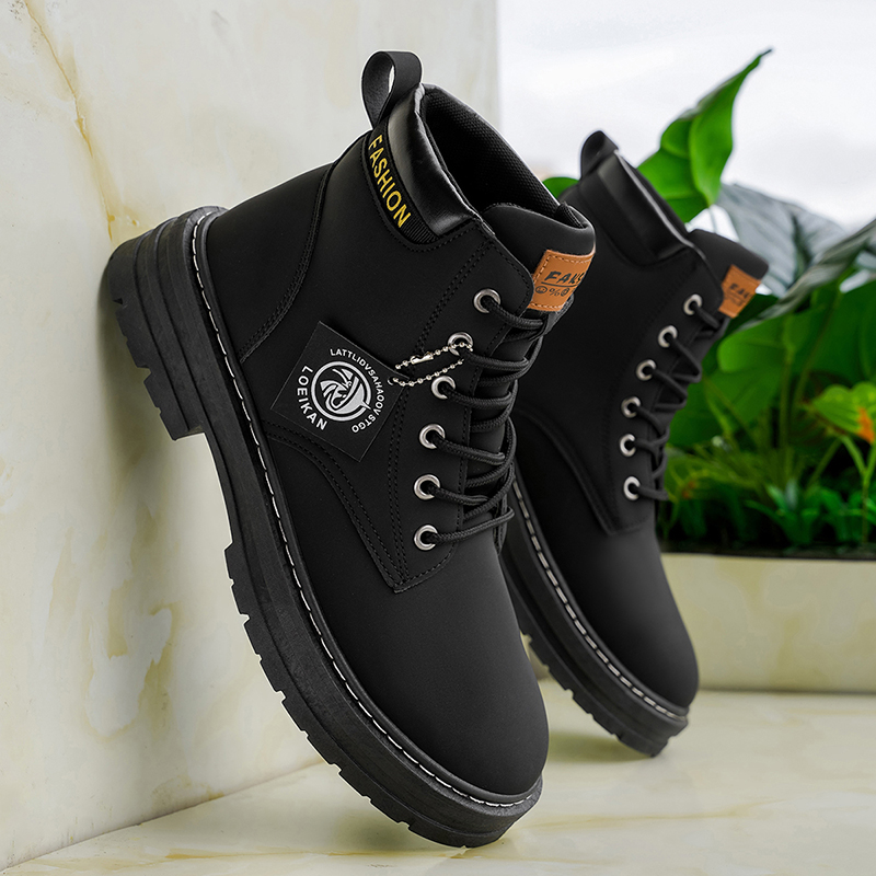 Sepatu Boots Pria Model Klasik - Guipure Lace Panel ulasan dan harga