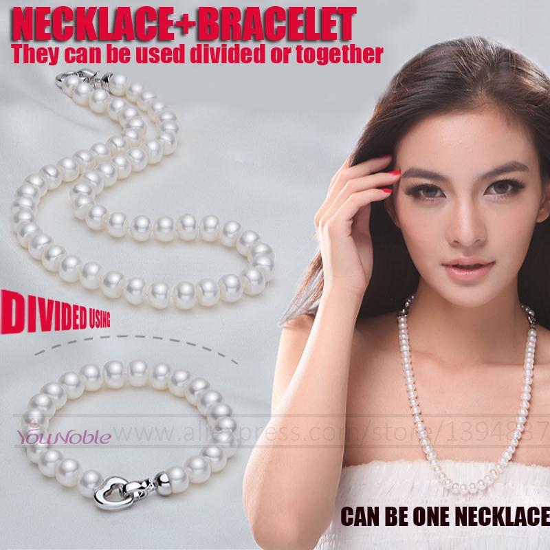 Set gelang mutiara air tawar a - Pearl Trim Chain ulasan dan harga