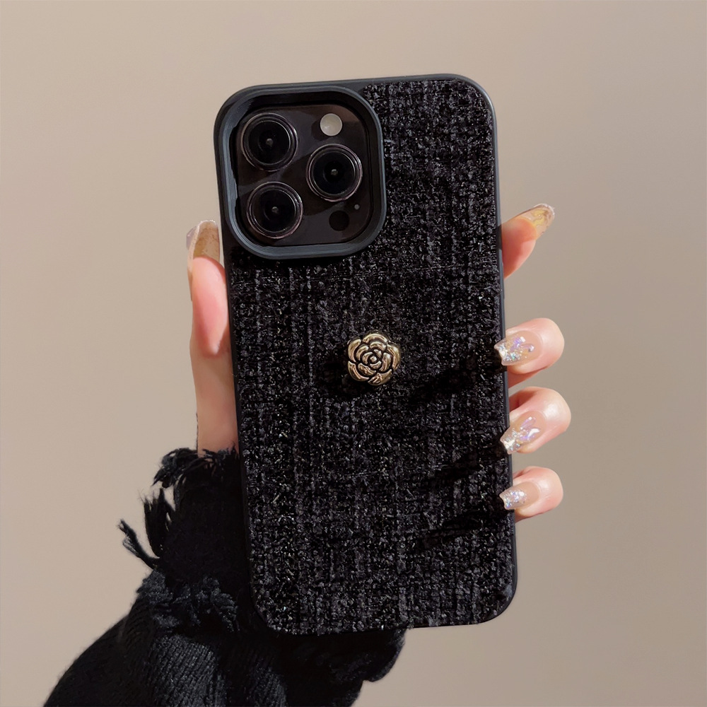 Casing Ponsel Mewah 3D Bunga K - Embroidery Embellishments ulasan dan harga