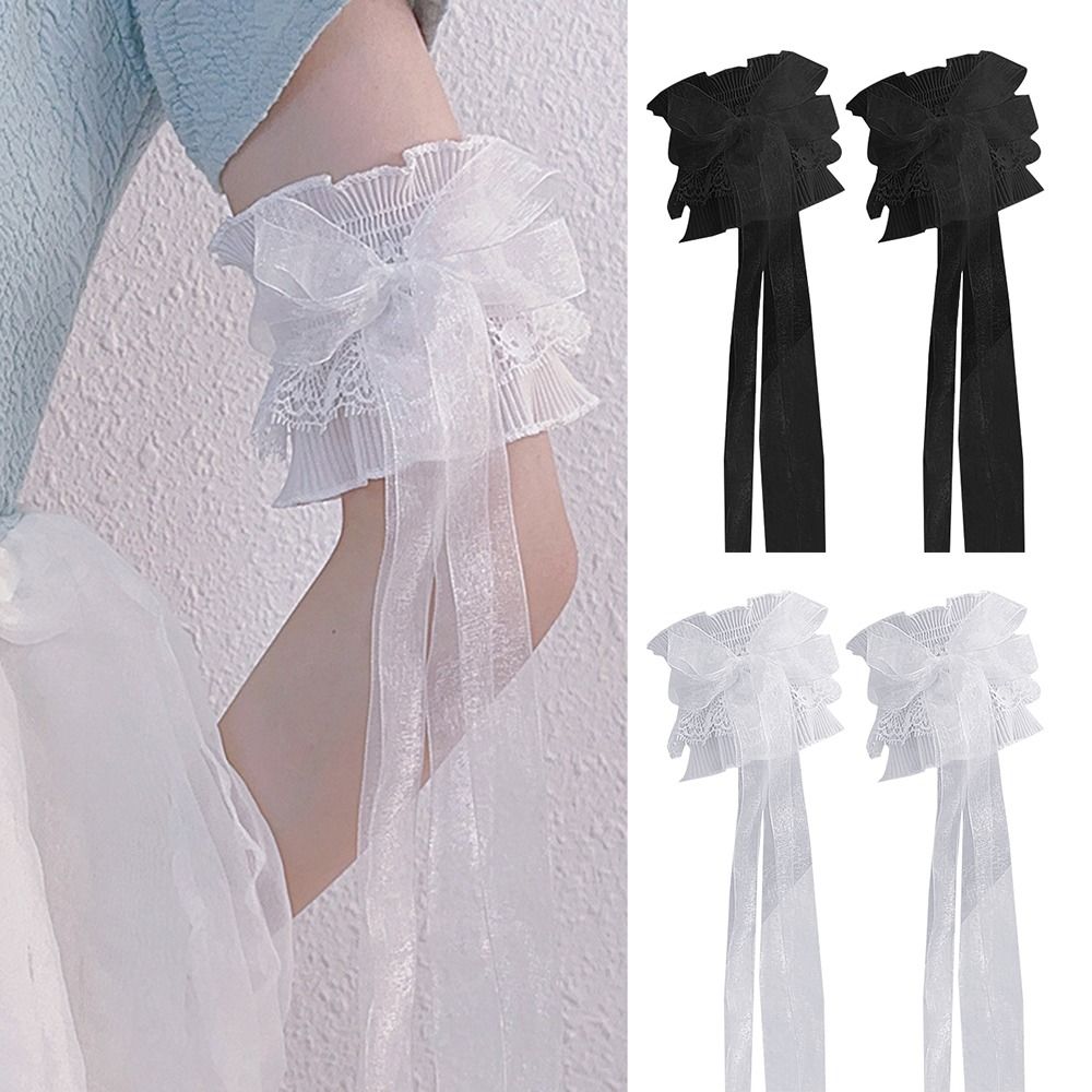 Penghangat lengan lengan ikata - Elastic Lace Trim ulasan dan harga