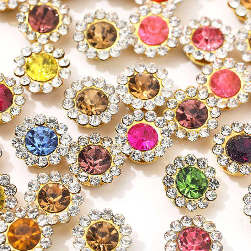 1000PCS Rhinestone Cakar Bunga - Sew On Rhinestone ulasan dan harga