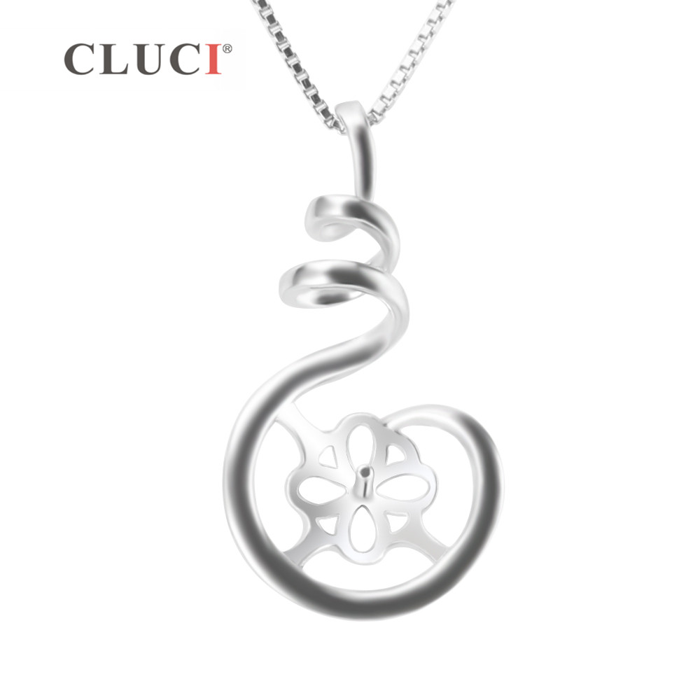 CLUCI 925 Sterling Silver Lion - Pearl Trim Chain ulasan dan harga