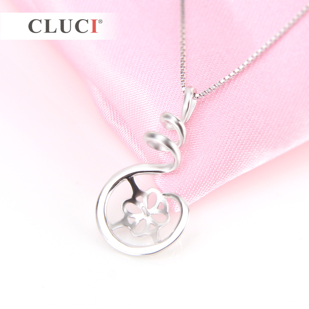 CLUCI 925 Sterling Silver Lion - Pearl Trim Chain ulasan dan harga
