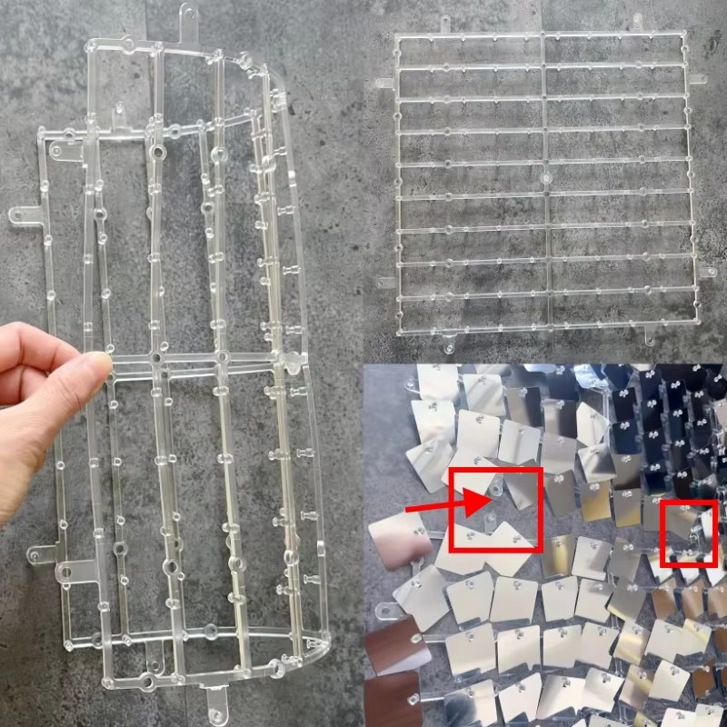 12/16/18/24PCS Latar Belakang  - Sequin Fabric Panel ulasan dan harga