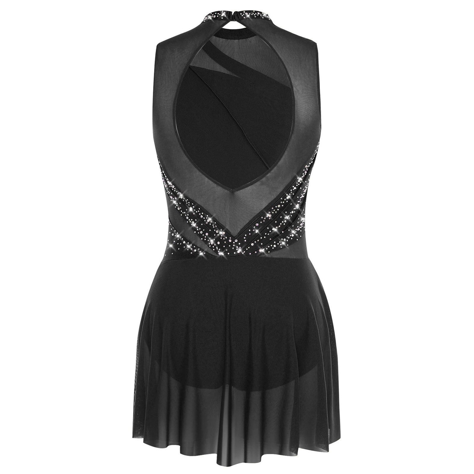 Kostum Tari Tango Cha-cha Wani - Rhinestone Banding Trim ulasan dan harga