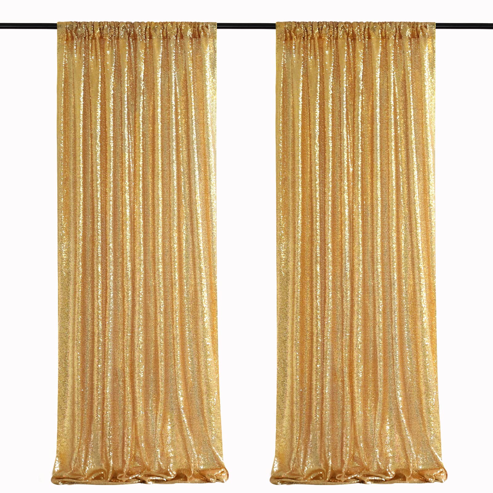 Panel tirai latar belakang pes - Sequin Fabric Panel ulasan dan harga
