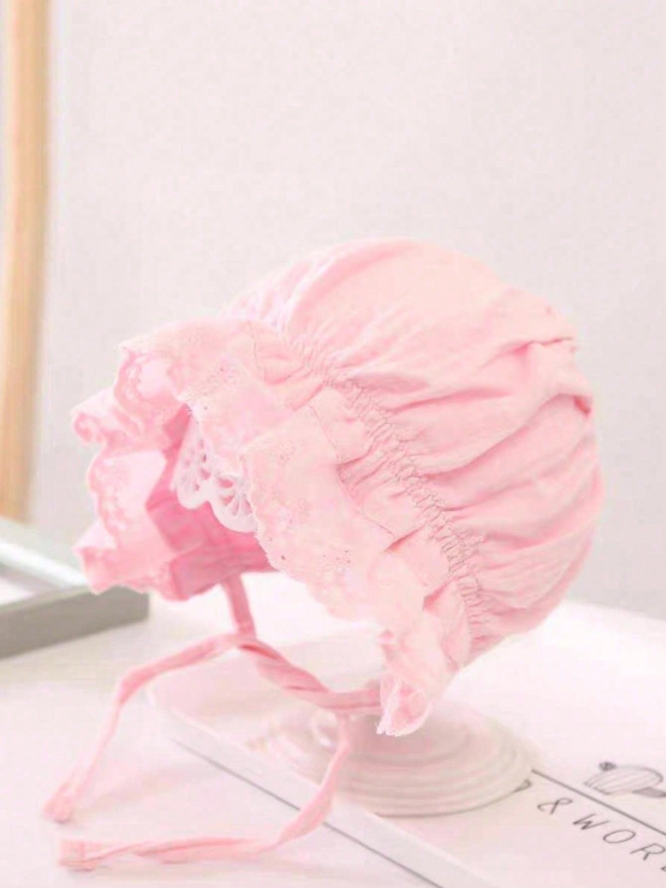 1 Buah Topi Bayi Renda Bunga A - Embroidery Embellishments ulasan dan harga
