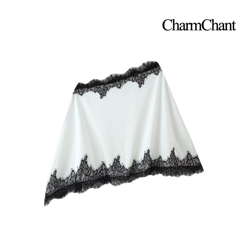 CHARMCHANT Setelan Dua Potong  - Elastic Lace Trim ulasan dan harga