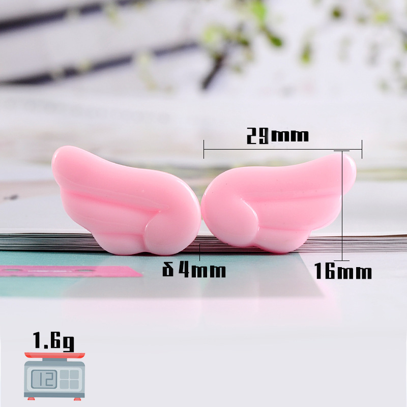10PCS Kawaii Lucu Sayap Malaik - Embellish Craft ulasan dan harga