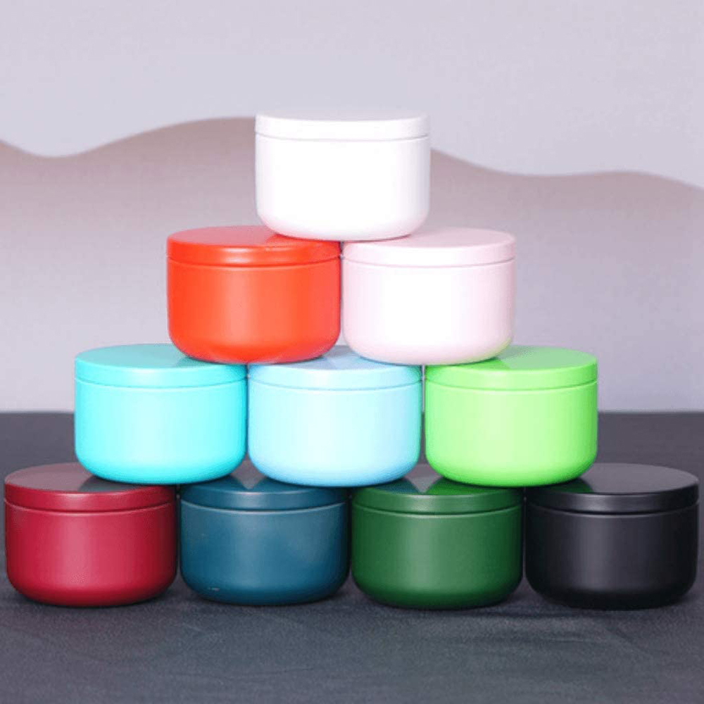 Kaleng Teh dengan Tutup Kedap  - Craft Embellishment Storage ulasan dan harga