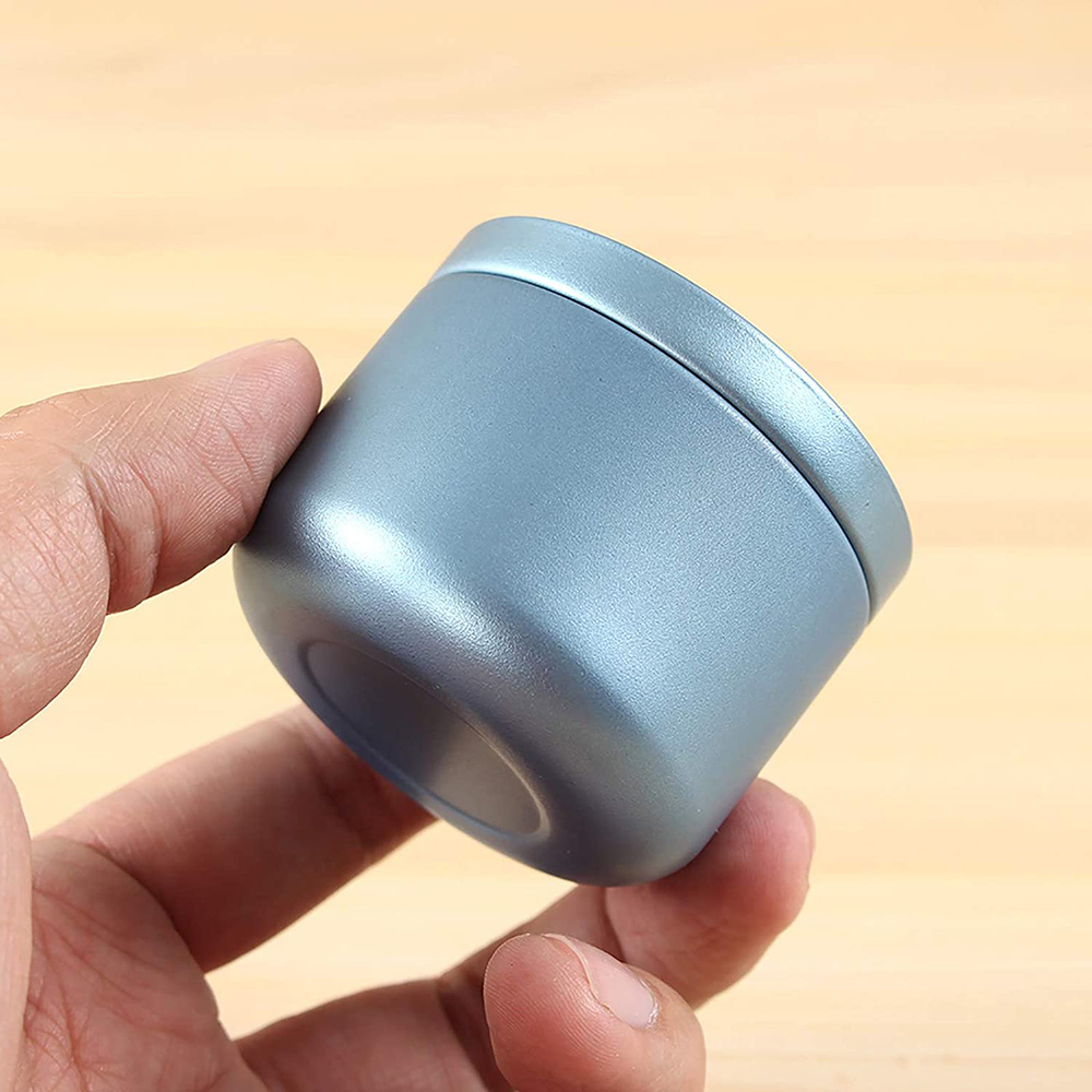 Kaleng Teh dengan Tutup Kedap  - Craft Embellishment Storage ulasan dan harga