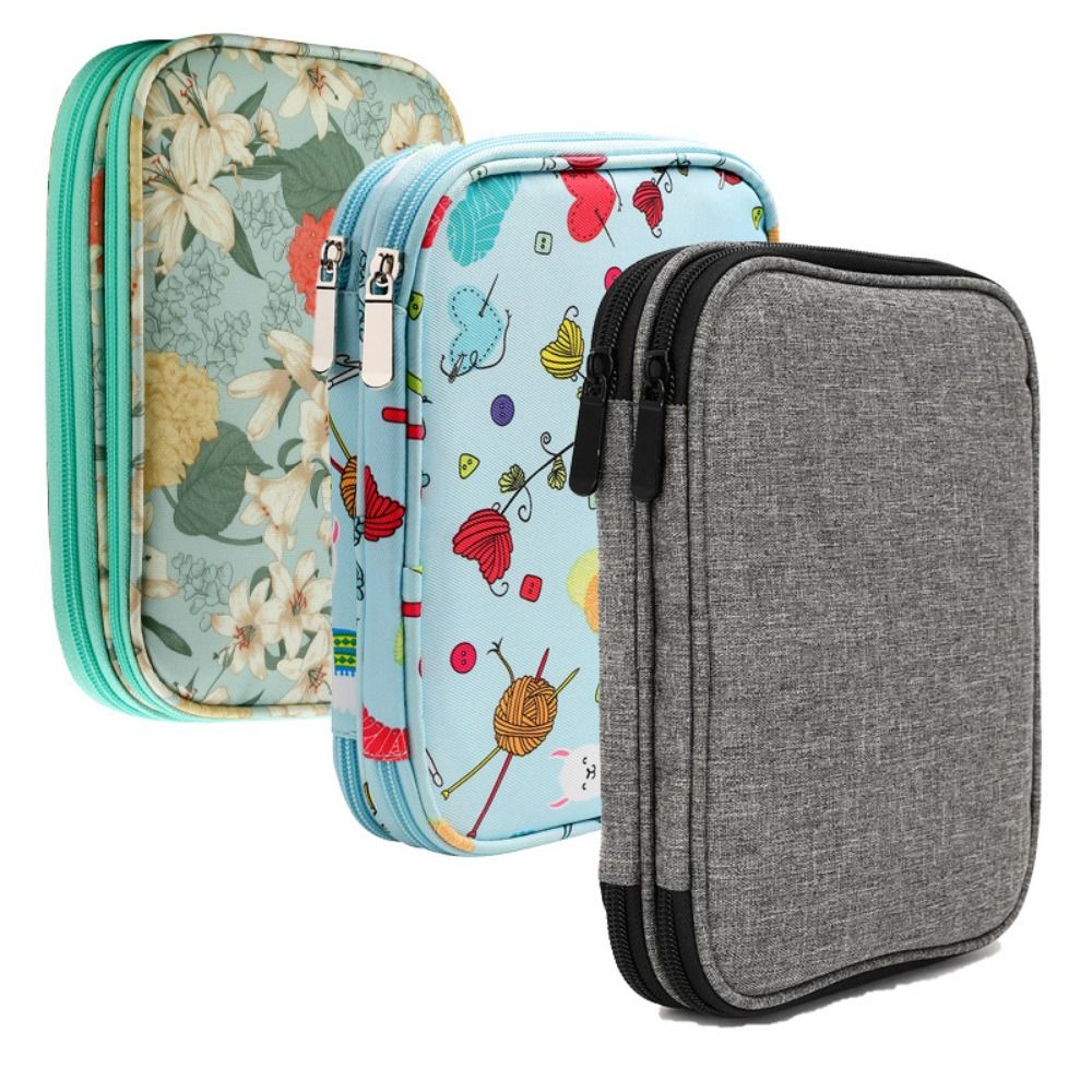 Wadah jarum rajut, wadah jarum - Craft Embellishment Storage ulasan dan harga