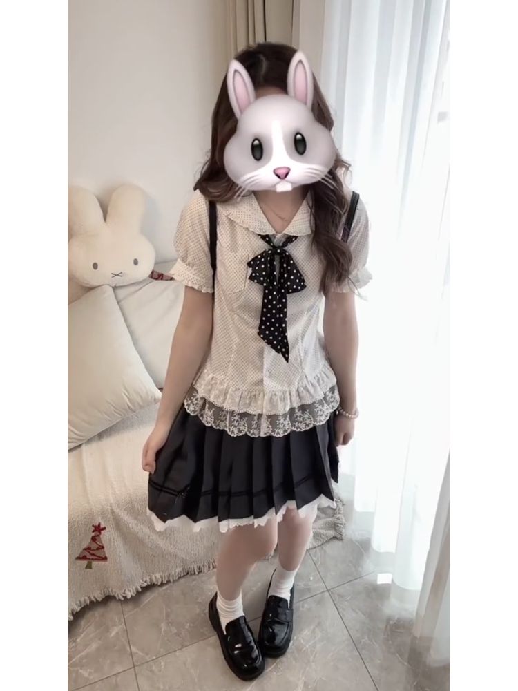 Set 2 Potong Coquette Manis Te - Elastic Lace Trim ulasan dan harga