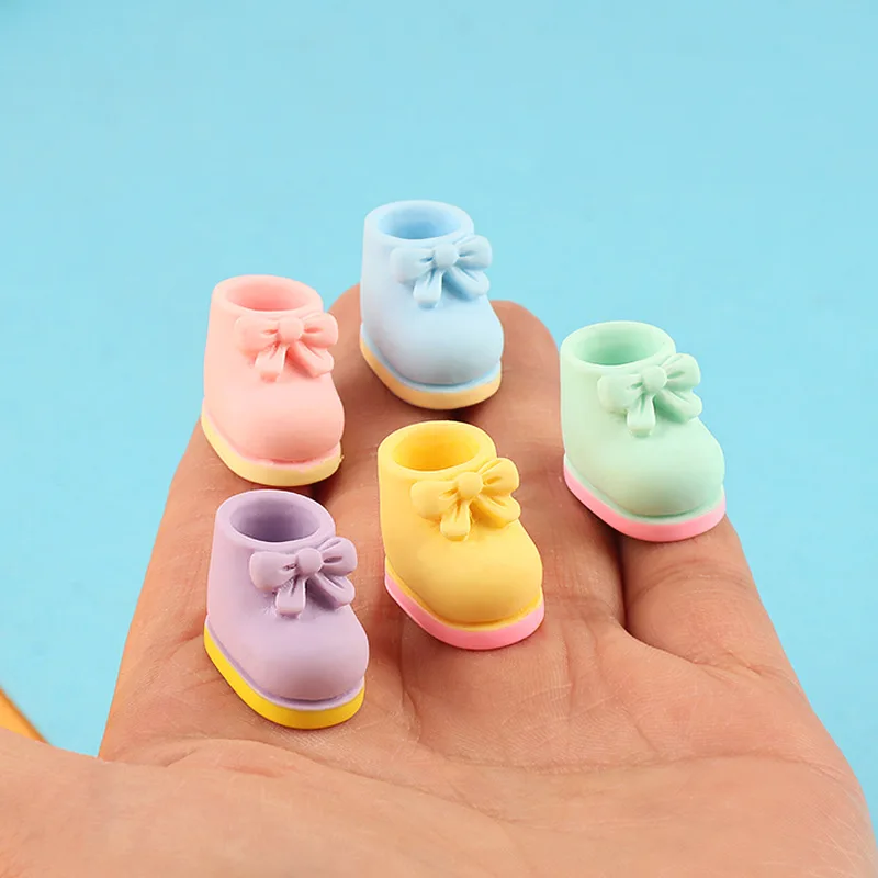 10pcs 3D Kartun Kawaii Diy Res - Christmas Craft Embellishment ulasan dan harga