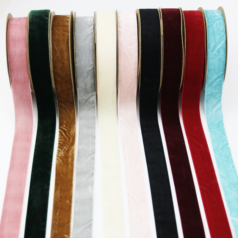 (10 meter/gulungan) 25mm pita  - Velvet Ribbon Roll ulasan dan harga