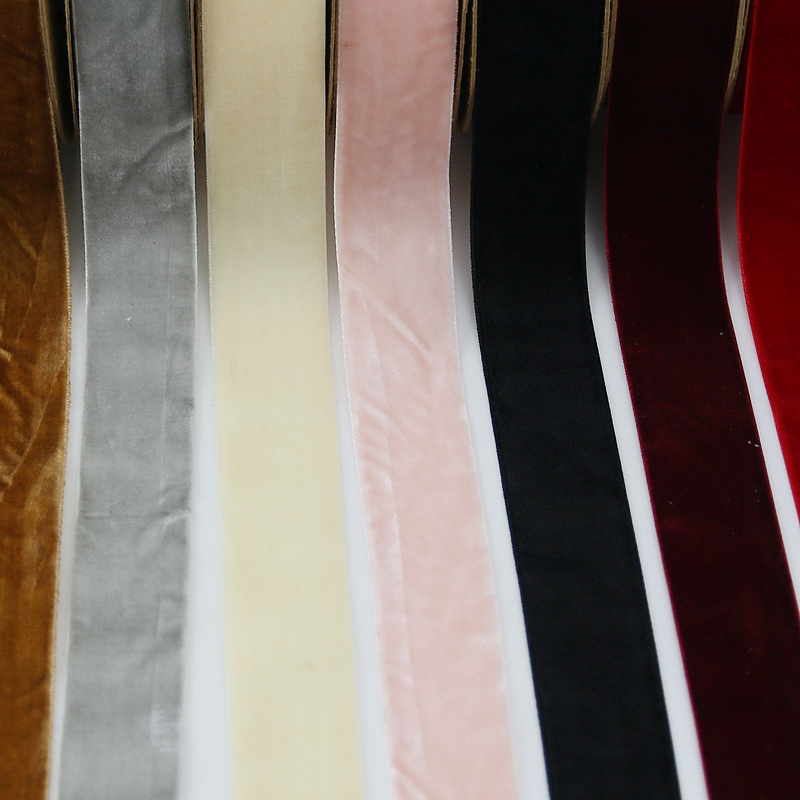 (10 meter/gulungan) 25mm pita  - Velvet Ribbon Roll ulasan dan harga