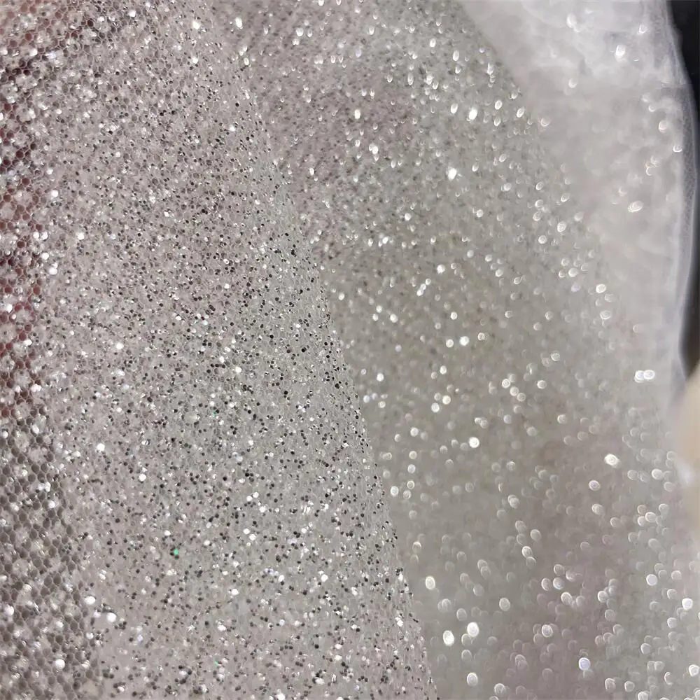 Superdensitas-benang jaring Gl - Crystal Mesh Fabric ulasan dan harga
