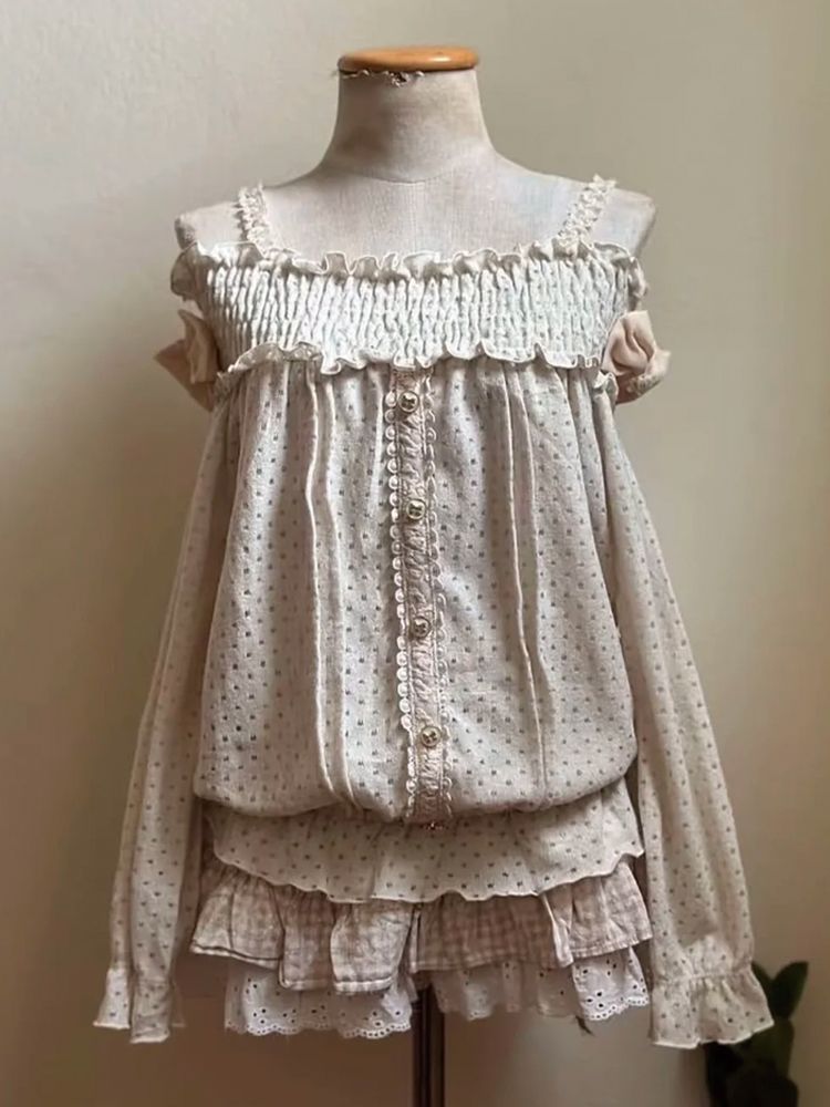 Set Rok Mini Vintage Jepang Ma - Elastic Lace Trim ulasan dan harga